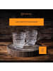 Nachtmann 2er Set Kaffeebecher Ethno Barista 392 ml transparent in transparent