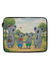 Mr. & Mrs. Panda Laptop Tasche Koala Familie zwei Design ohne Sp... in Weiß