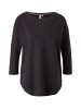QS T-Shirt in 9999_schwarz