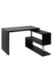 MCW Design Eckschreibtisch A68, Schwarz
