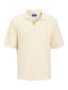 Jack & Jones Poloshirt in Antique White