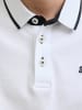 JACK & JONES Junior Poloshirt kurzarm JJEPAULOS POLO JNR in white