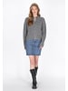 DreiMaster Vintage Women Cardigan in grey melange