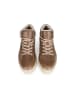 PS Poelman Mid-cut Sneaker "MIKE" in Taupe