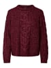 Pieces Pullover in Tawny Port