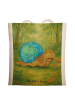 Mr. & Mrs. Panda Tote Bag Schnecke Sir Design ohne Spruch in Weiß