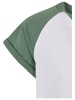 Urban Classics Urban Classics T-Shirts in white/salvia
