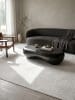 KADIMA DESIGN Kurzflorteppich Geometrisch Antirutsch pflegeleicht Wohnzimmer Flur in Weiß