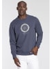 Delmao Sweatshirt in indigo blau