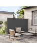 SONGMICS Seitenmarkise Sheld in Dunkelgrau - (B)350 x (H)160 cm