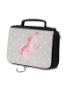 Mr. & Mrs. Panda Waschtasche Axolotl Tanzen ohne Spruch in Grau Pastell
