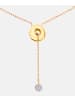 Diamant L'éternel Halskette aus 375 Gelbgold mit Diamant