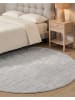 Beliani Kurzflor KEVIREL in Grau - (W) 160 x (L) 160 cm