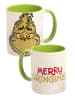 United Labels The Grinch Tasse - Merry Grinchmas aus Keramik 320 ml in weiß