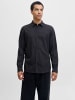 Jack & Jones Hemd in Dark Grey Melange