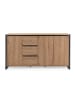 CALICOSY Sideboard DENVER in Eichenholz - (W) 160  x (H) 88  x (L) 40  cm