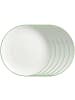 Ritzenhoff & Breker 6er Set Speiseteller Adela ø 26,5 cm in grün