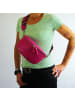 Florence Gürteltasche Leder pink, mehrfarbig ca. 25cm