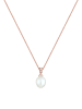 Elli DIAMONDS  Halskette 925 Sterling Silber in Rosa