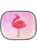 Mr. & Mrs. Panda Hitzeschutz Auto Flamingo Stolz ohne Spruch in Aquarell Pink