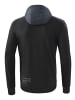 erima Kinder Change By Erima Trainingsjacke mit Kapuze in black grey/slate grey/weiß