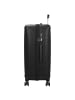 Guess Wilder 28 IN - 4-Rollen-Trolley L 77 cm erw. (dark taupe logo) in schwarz