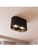 Licht-Erlebnisse Deckenlampe (B)12.5 x (L)24 x (H)12 cm in Schwarz