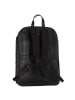 The Bridge Ettore Rucksack Leder 40 cm Laptopfach in nero