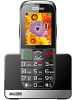 Maxcom Großtasten Multi-Media Handy micro-SIM (5,6 cm (2,2 Zoll) Farbdisplay in Schwarz