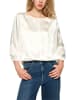 MARC CAIN ADDITIONS  Lockere Seidenbluse in Off White