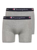 Champion Boxershorts 2pk Boxer in Light Grey Melange 3390