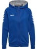 Hummel Reißverschluss Kapuzenpullover Hmlgo Damen in TRUE BLUE