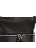 Toscanto Leder Umhängetasche Toscanto Tasche schwarz ca. 30cm