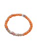 Elli Armband 925 Sterling Silber Kugel in Orange