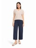 BETTY & CO Strukturshirt kurzarm in Grau