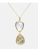 Diamant L'éternel Halskette aus 375 Gelbgold