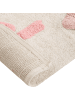 Beliani Kinderteppich FITA in Weiß/Rosa - (W) 90 x (L) 130 cm