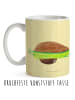 Mr. & Mrs. Panda Kaffeetasse Avocado Yoga ohne Spruch in Gelb Pastell