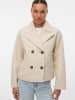 Vero Moda Mantel in Oatmeal 1