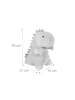 relaxdays Türstopper "Dino" in Grau