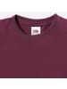Fruit of the Loom Single-Jersey Unisex-T-Shirt, 2er-Pack in burgund/weiß
