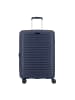 D&N Travel Line 4500 4 Rollen Trolley M 65 cm mit Dehnfalte in darkblue