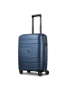 Redolz Essentials 11 4 Rollen Kabinentrolley 55 cm mit Dehnfalte midnight blue
