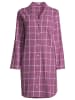 Seidensticker Nachthemd Classic Flanell in Mauve shadow