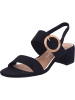 Marco Tozzi Sandalette in schwarz