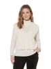 Ulla Popken Pullover in perlweiß