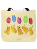 Mr. & Mrs. Panda Strandtasche Küken Parade ohne Spruch in Gelb Pastell