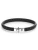 Rebel & Rose Armband Single Stranded Black in schwarz