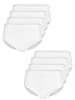 Nina von C. 8er Pack Taillenslip in weiss
