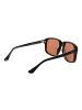 Web Männer Sonnenbrille Quadratisch Braun